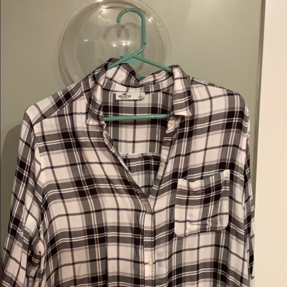 Brand new never worn hollister flannel